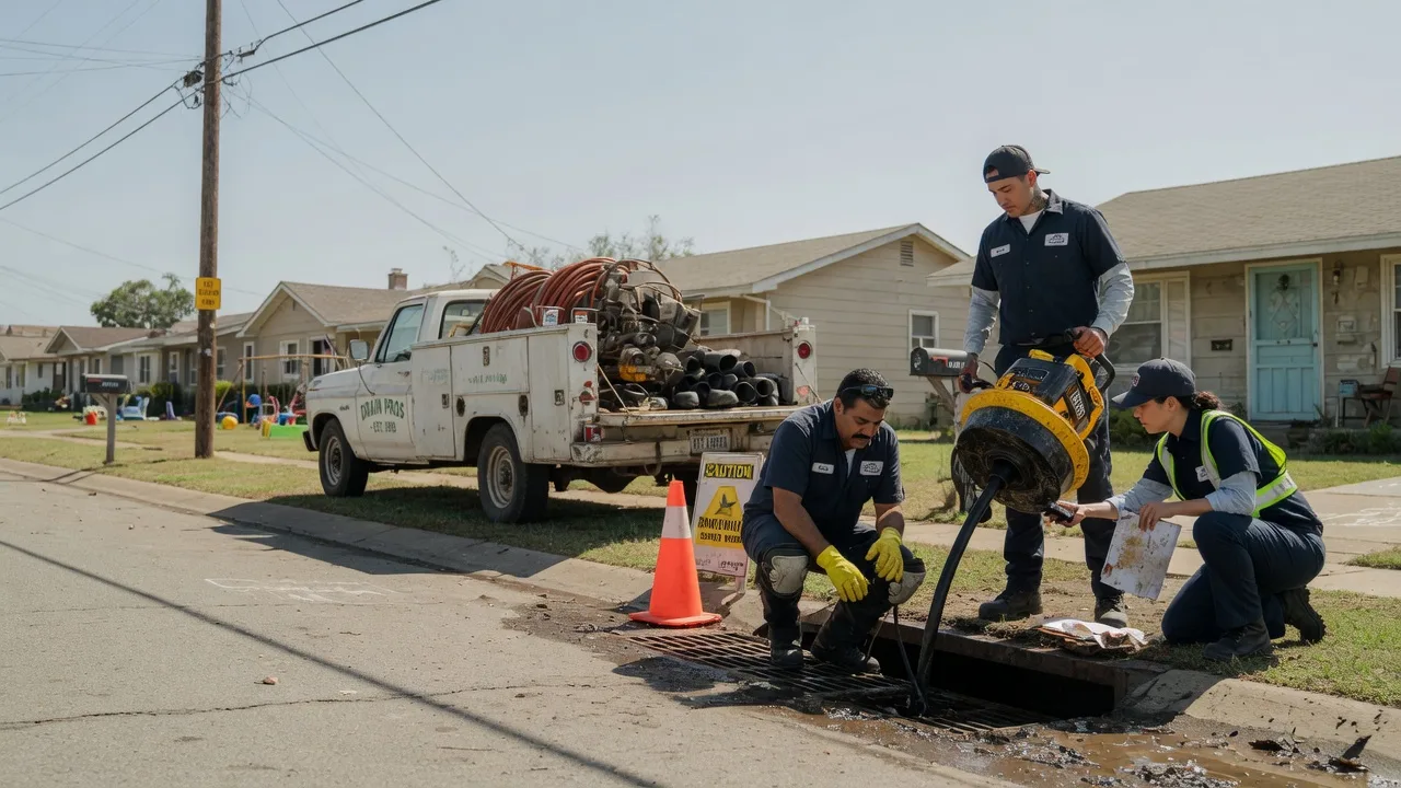 Drain Cleaning in Freer, TX near me